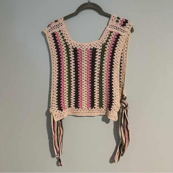 Anthropologie In Our Nature Crochet Vest - Picture 6 of 7